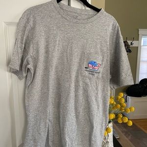 Vineyard Vines Boston Hockey Pocket Tee
